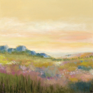 "Wilde Blaubeeren", Acrylmischtechnik, 80 x 80 cm