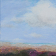 "Dünen, Renesse", Acrylmischtechnik, 30 x 30 cm