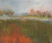 "Herbsttag", Acrylmischtechnik, 24 x 30 cm