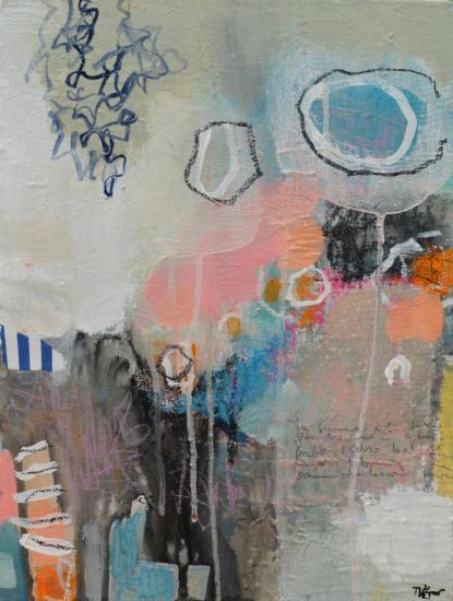 "You and me", Acryl, 40 x 60 cm