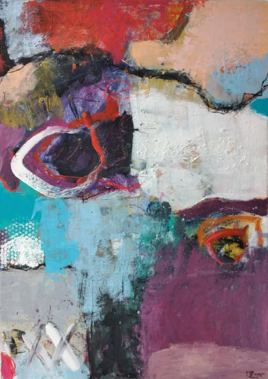 "Memories of you", Mixed media, 70 x 50 cm