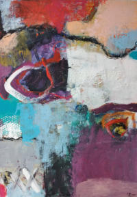 "Memories of you", Mixed media, 70 x 50 cm